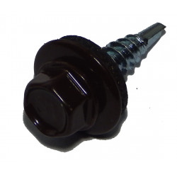 Farmárska skrutka 4,8x20 mm RAL 8017