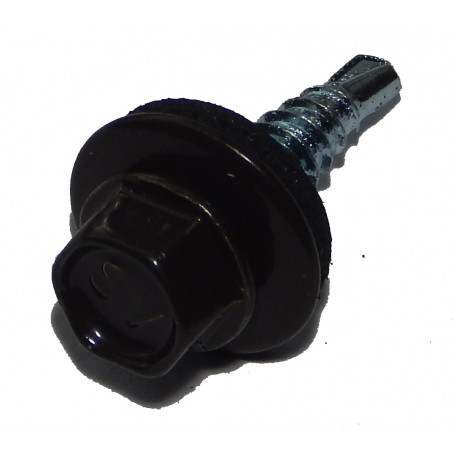 Farmárska skrutka 4,8x20 mm RAL 8019