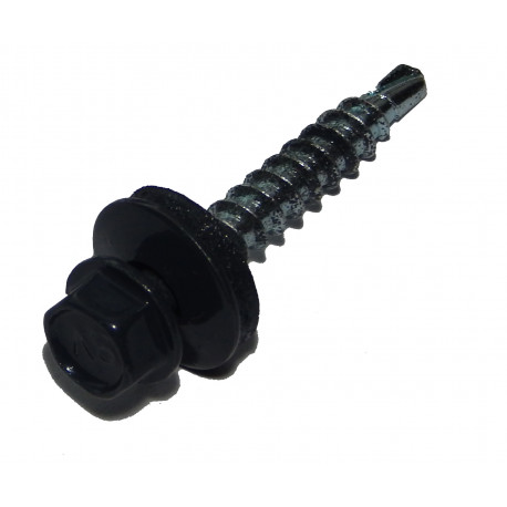 Farmárska skrutka 4,8x35 mm RAL 9005