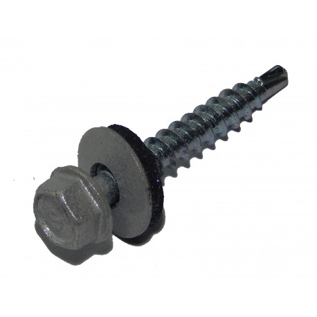 Farmárska skrutka 4,8x35 mm RAL 9006