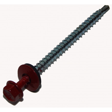 Farmárska skrutka 4,8x70 mm RAL 3011