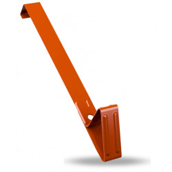 Protishnehový hák na betónovú škridľu Q-SNOWSTOP 380 (tehlový) RAL8004