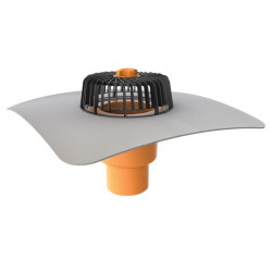 Strešná vpusť priama TW 110 PVC S - DN 100