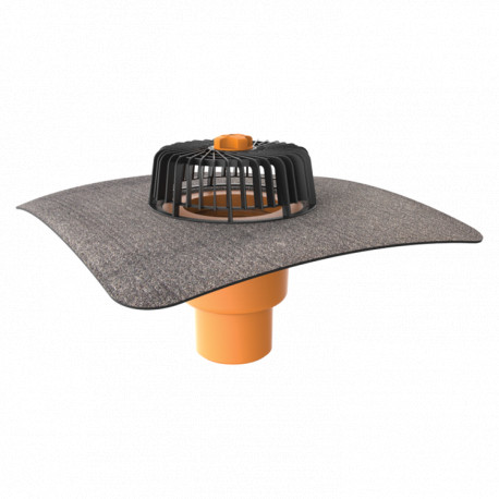 Strešná vpusť priama TW 75 BIT S -  DN 70