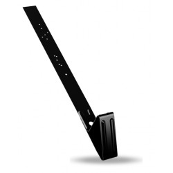 Protishnehový hák na asfaltový šindeľ Q-SNOWSTOP 420 - čierny RAL9005