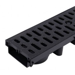 Odvodňovací žľab s PP roštom 63mm A15