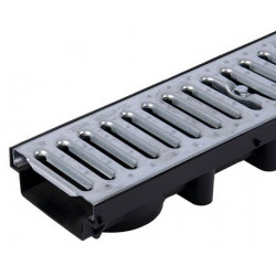 Odvodňovací žľab s PZ roštom 63mm A15