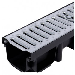 Odvodňovací žľab s PZ roštom 98mm A15