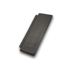 LEIER Granite LUX Čierna - Polovičná škridla