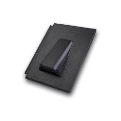 LEIER Granite LUX Čierna  - Odvetrávacia škridla