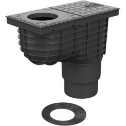 Kanalizačná vpusť spodná D110/D125 ( Geiger suchý spodný )