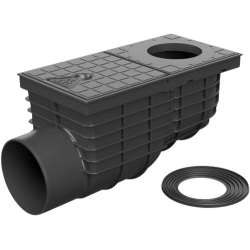 Kanalizačná vpusť bočná D110 ( Geiger suchý bočný )