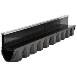 Odvodňovací žľab SLIM štrbinový 174 x 96 x 1000mm A15