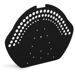 Plastový uzáver hrebenáča Q-DEKEL - čierna