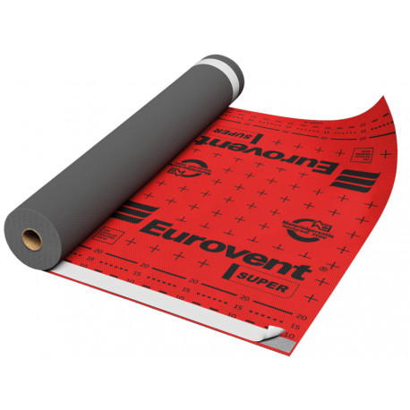 Vysoko difúzna kontaktná fólia - EUROVENT SUPER red 170 SK2