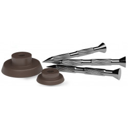 Kalený klinec do betónu + kónická upchávka